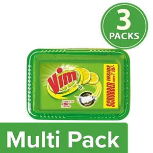 Vim Dishwash Bar - Lemon, 3X500 g