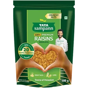 Tata Sampann 100% Premium Raisins/Kishmish -